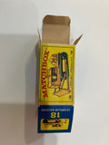 Lesney Matchbox Series 1960's Made In England Caterpillar Bulldozer