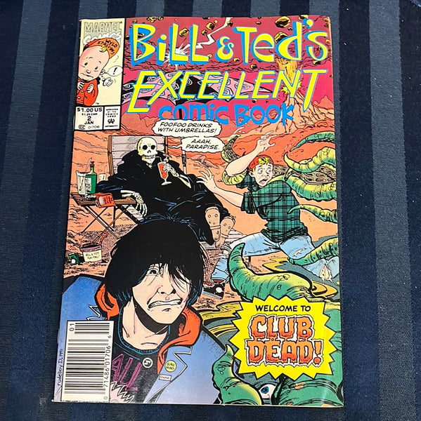 Bill & Ted’s Excellent Comic Book #2 Rare Newsstand Variant FVF