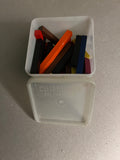 Vintage Cuisenaire Rods Playset Classic Children’s Toy Wood Blocks !