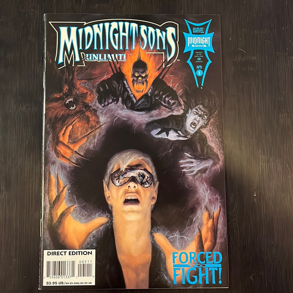 Midnight Sons Unlimited 5 Forced To Fight Vfnm East Bay Comics