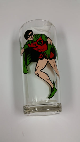 1978 DC COMICS batman and robin boy wonder robin pepsi glass