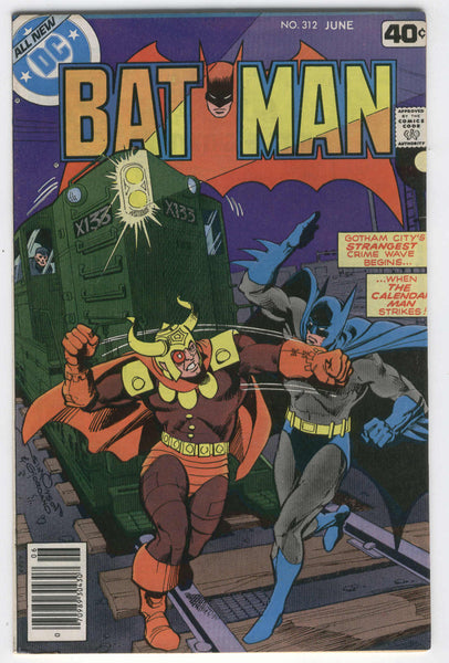 Batman #312 The Calendar Man Strikes! Bronze Age Classic FVF