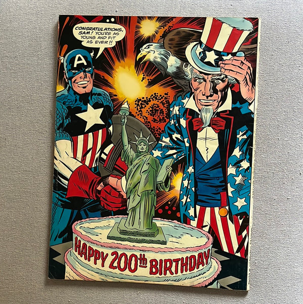 Captain America's Bicentennial Battles Marvel Treasury Edition