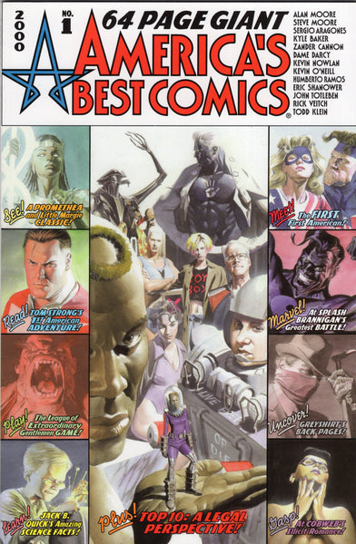 America's Best Comics #1 64 Page Giant Alan Moore Sergio Aragones,... NM-