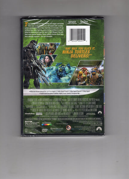 Teenage Mutant Ninja Turtles DVD 2014 Sealed New! – East Bay Comics