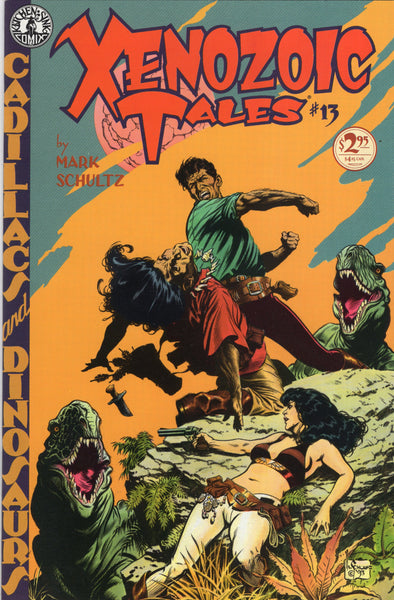 Xenozoic Tales #13 Mark Schultz Art HTF & Fantastic! VF