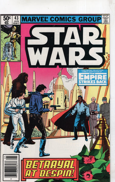 Star Wars #43 The Empire Strikes Back! News Stand Variant Lando Boba Fett! FVF