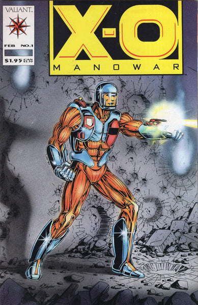 X-O Manowar #1 HTF Early Valiant Key NM-