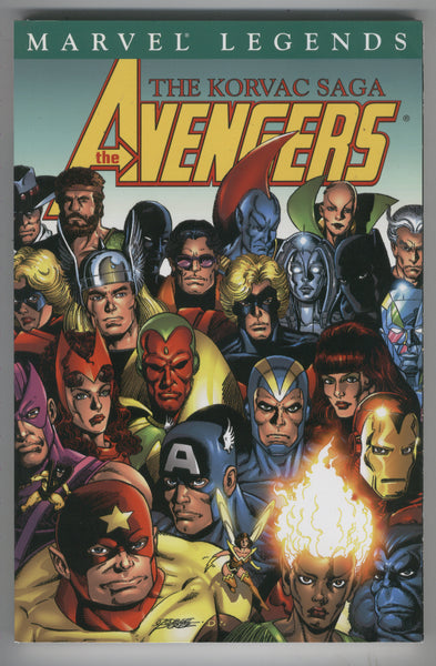 Avengers Marvel Legends Vol. 2 The Korvac Saga Trade Paperback Perez Art VF