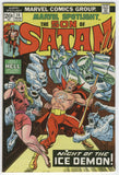 Marvel Spotlight #14 Son Of Satan Night Of The Ice Demon VGFN