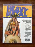 Heavy Metal Magazine December 1983 Stephen King! FVF