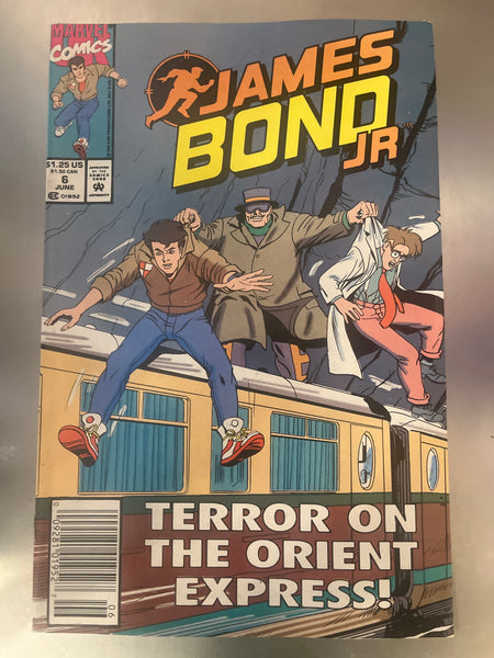 James Bond Jr #6 Newsstand Variant FVF