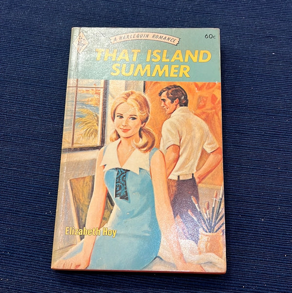 Vintage Harlequin Romance Paperback #1695 “That Island Summer” FN