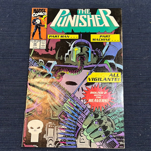 Punisher #34 The Reavers! VF