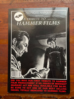 Midnight Marquee Magazine #54 A Tribute To Hammer Films VFNM