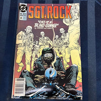 Sgt Rock Special #8 Eyes Of A Blind Gunner! Newsstand Variant FVF