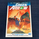 Green Arrow Vol 2 Trade Paperback Island of Scars DC Rebirth VFNM