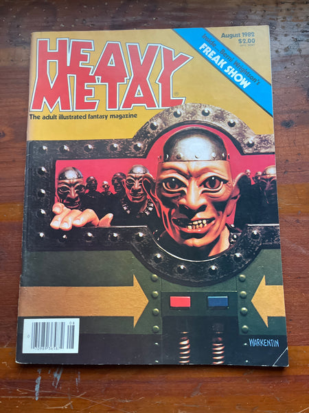 Heavy Metal Magazine August 1982 Wrightson! FVF