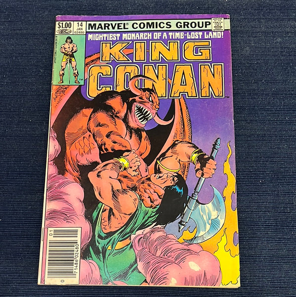 King Conan #14 Newsstand Variant VGFN