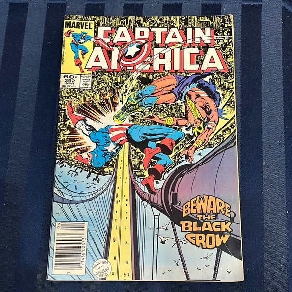 Captain America #292 Newsstand Variant FN