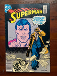 Superman #410 Newsstand Variant FVF