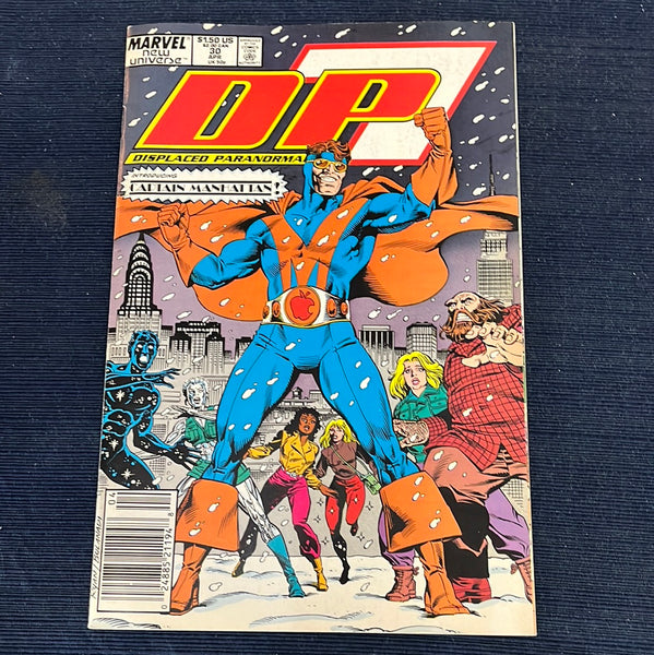 DP7 #30 Newsstand Variant HTF Marvel New Universe Series VF