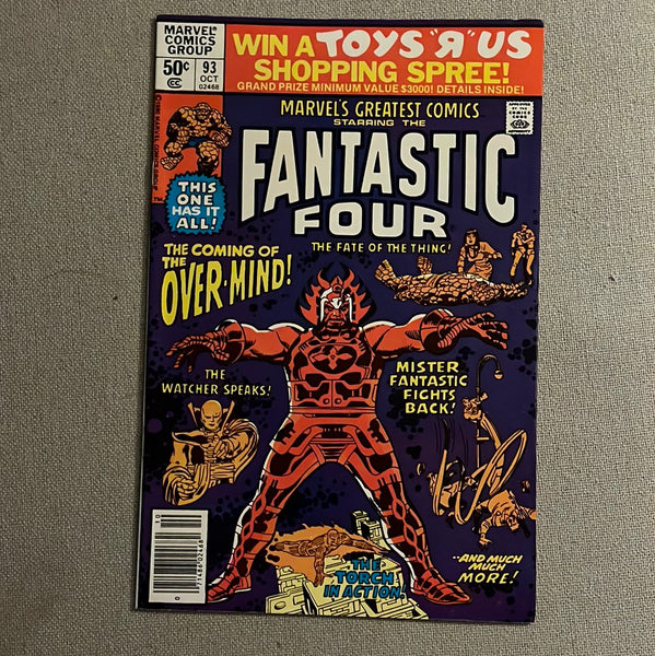 Marvel’s Greatest Comics #93 The Fantastic Four! FVF