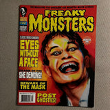 Freaky Monsters #22 Eyes Without A Face! HTF Horror Magazine VF