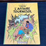 The Adventures of TinTin L’Affaire Tournesol Herge’ Vintage Hardcover FN