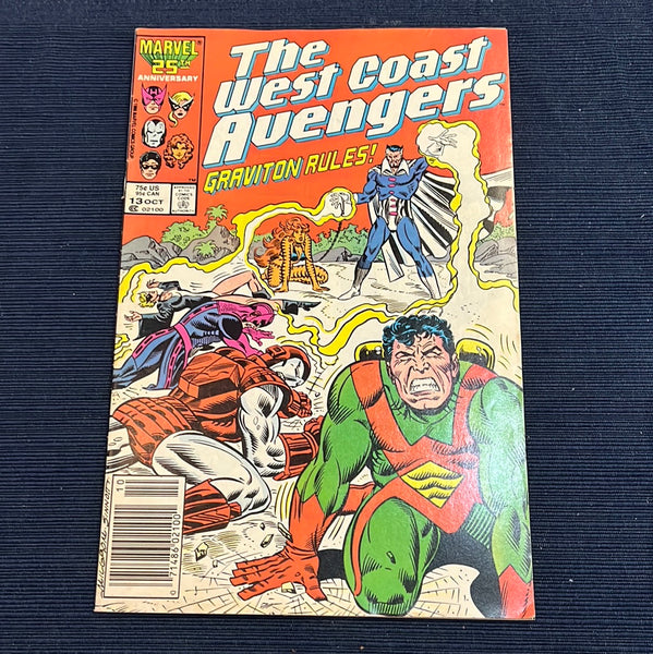 West Coast Avengers #13 Newsstand Variant FVF