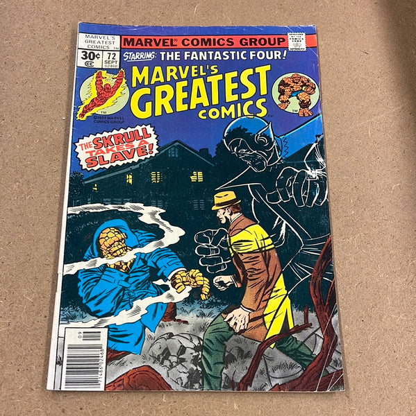 Marvel’s Greatest Comics #72 The Skrull Takes A Slave! VGFN