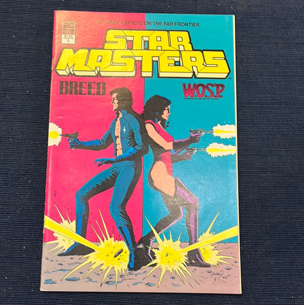Star Masters #1 HTF AC Comics Gulacy Art VF