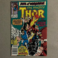Thor #412 First New Warriors! Newsstand Variant! VF