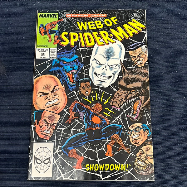 Web of Spider-Man #55 Showdown! VF