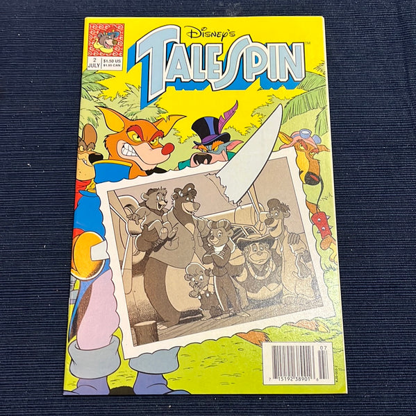 Disney’s Talespin #2 Rare Newsstand Variant VFNM