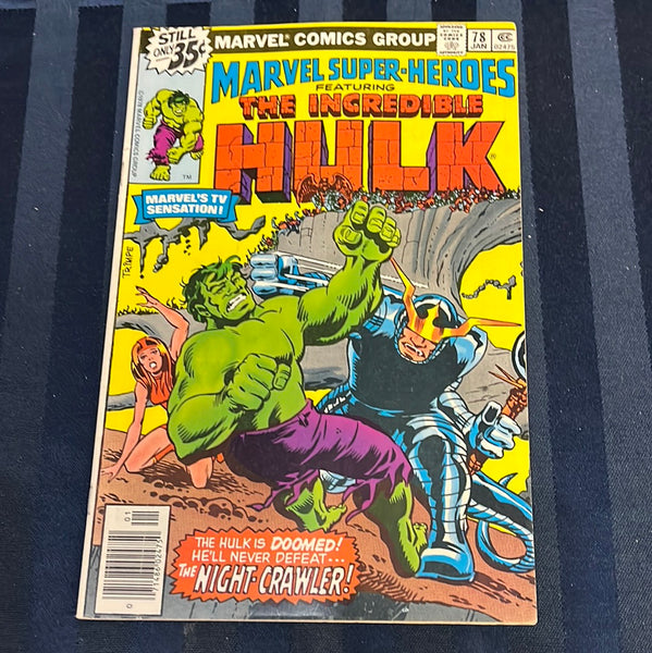 Marvel Super-Heroes #78 Marvel’s TV Sensation! FN