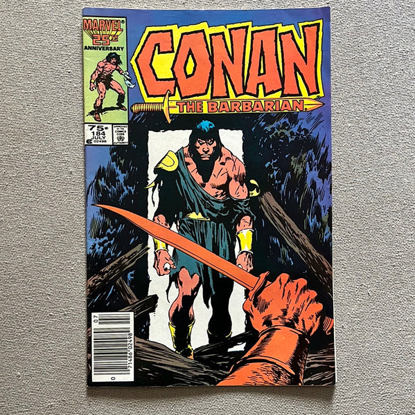 Conan The Barbarian #184 Newsstand Variant FVF
