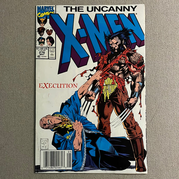 Uncanny X-Men #276 Newsstand Variant FVF