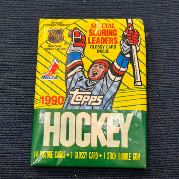 1990 Topps Hockey Cards Sealed Pack! HTF
