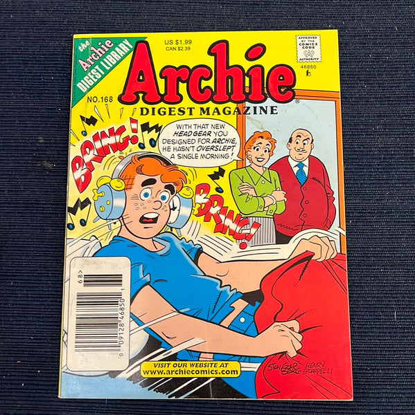 Archie Digest Magazine #168 Newsstand Variant FN