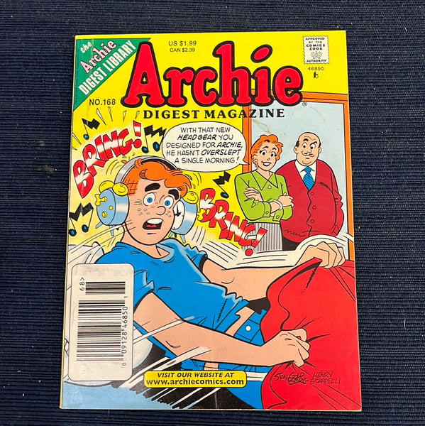 Archie Digest Magazine #168 Newsstand Variant FN – East Bay Comics
