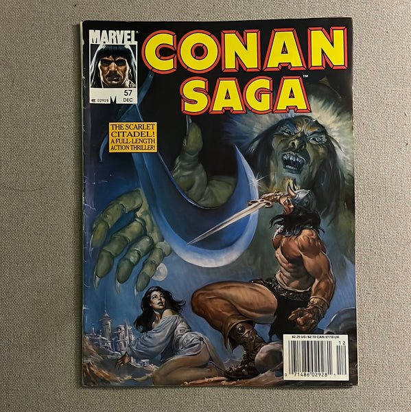 Conan Saga Magazine #57 Newsstand Variant VGFN