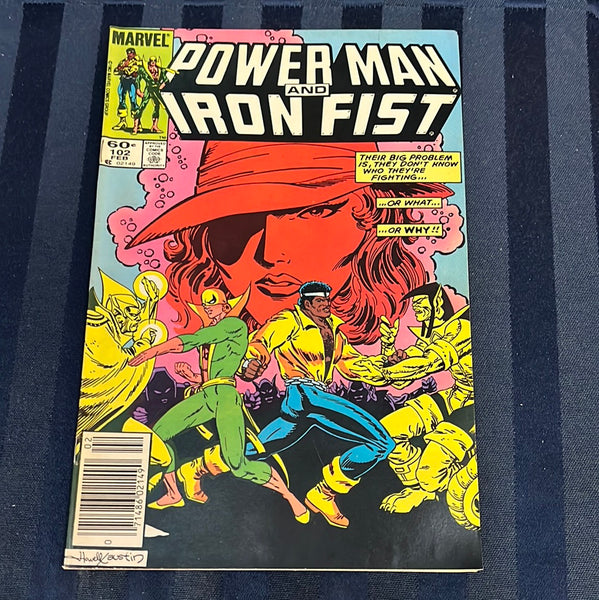 Power Man and Iron Fist #102 Newsstand Variant FVF