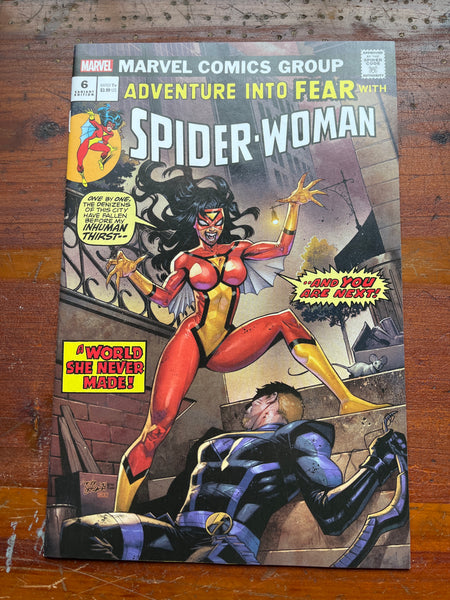 Spider-Woman #6 2024 Adventure Into Fear Variant! Great Cover! NM