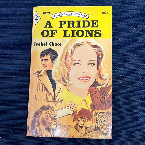 Vintage Harlequin Romance Paperback #1673 “A Pride Of Lions” FN