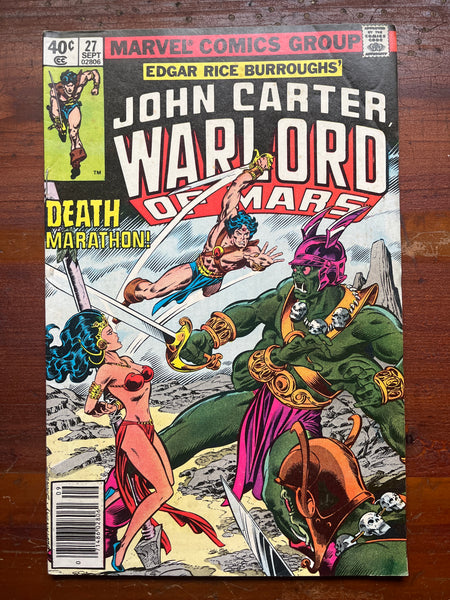 John Carter Warlord of Mars #27 Death Marathon! FVF
