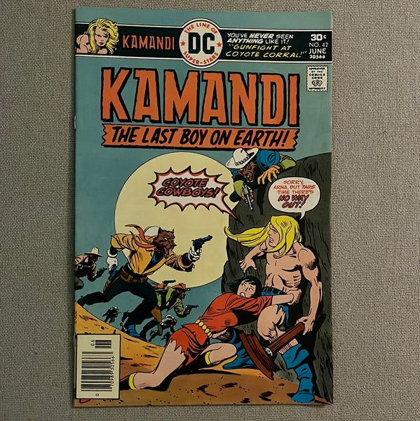 Kamandi #42 Coyote Cowboys! VF