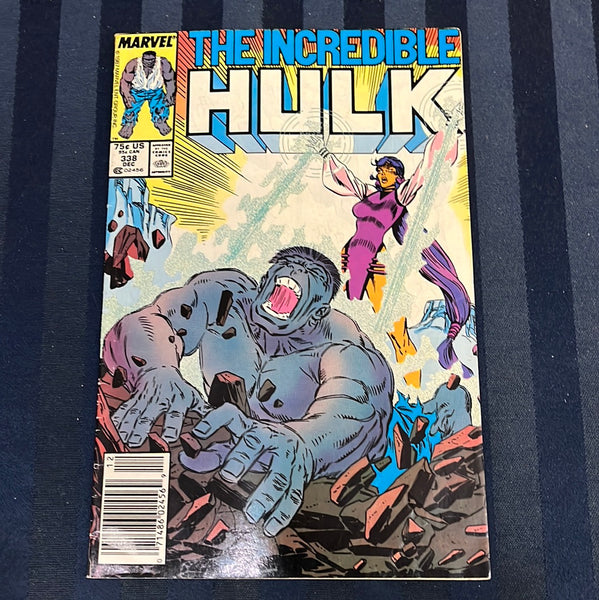 Incredible Hulk #338 Newsstand Variant VGFN