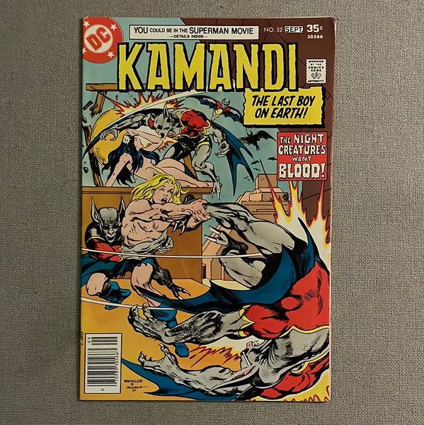 Kamandi #52 Vampires! VGFN