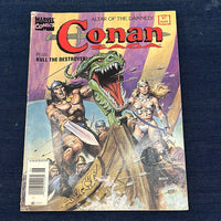 Conan Saga Magazine #87 Newsstand Variant VG